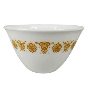 CORELLE CORNING BUTTERFLY GOLD SUGAR BOWL NO LID bin 1004